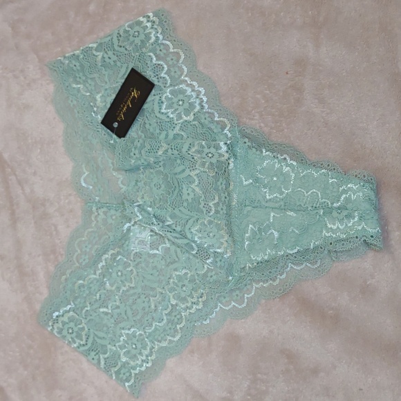 ASHLYNN ALLOVE Lace Hipster in Color - Hemlock - Picture 13 of 13